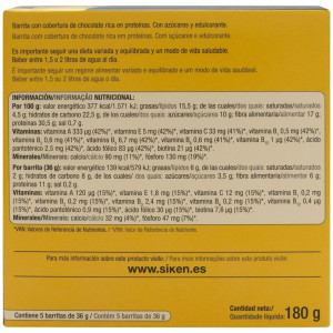 Siken Diet Barrita De Coco Con Banana, 5 Uds