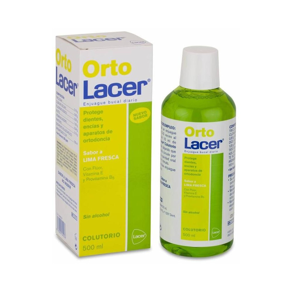Lacer Ortolacer Ortodoncia Colutorio Lima Fresca 5000Ml