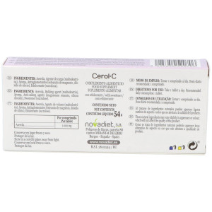 Novadiet Cerol-C (Vitamina-C) 30 Comprimidos Masticables