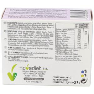 Novadiet Fercu 60 Cápsulas