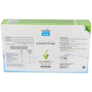 Novadiet L-Carnitina Ampollas 20 Ampollas