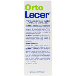 Lacer Ortolacer Ortodoncia Colutorio Lima Fresca 5000Ml