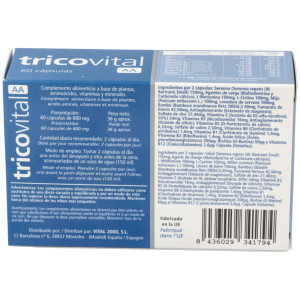 Tricovital Aa 60Cap.