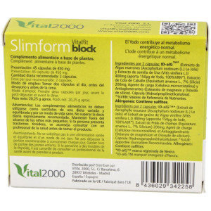 Vital 2000 Slimform Block 45Caps