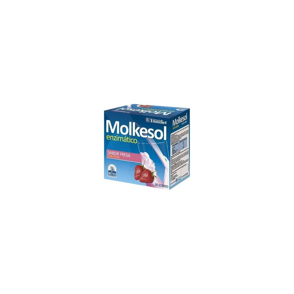 Ynsadiet Molkesol Enzymatic Strawberry Sabor 30 Envelopes