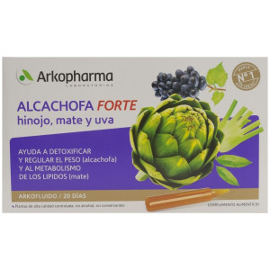 Arkopharma Arkofluido Alcachofa Forte Ultraconcentrado + Aloe Vera 20Ampollas