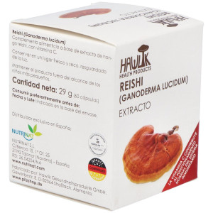 Reishi Extracto Puro 60Vcaps.