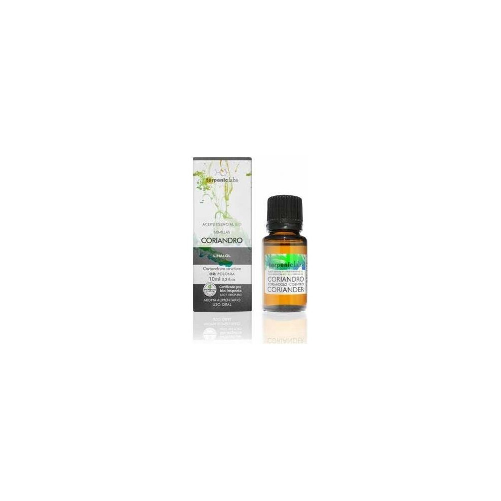 Coriandro Aceite Esencial Alimentario Bio 10Ml.