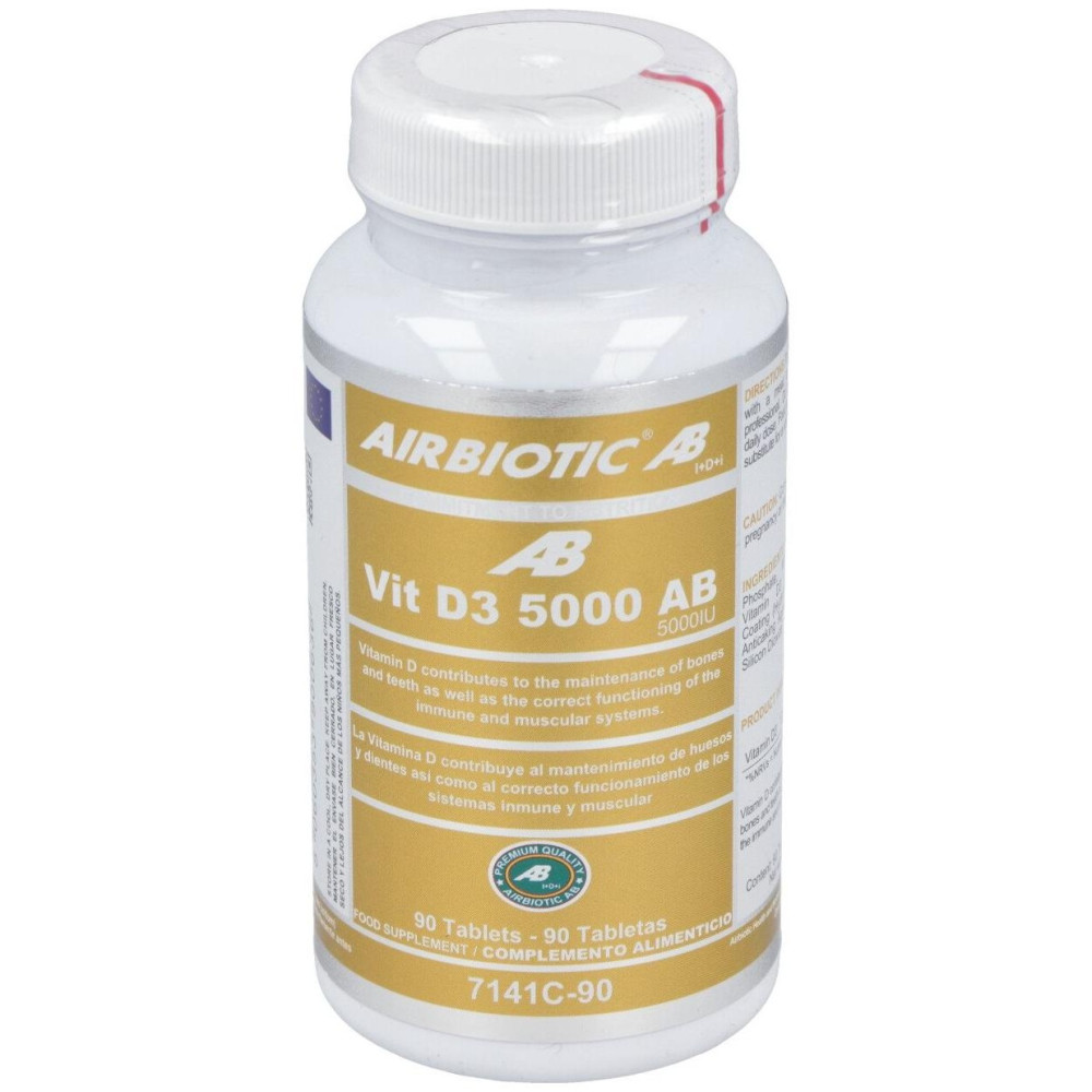 Airbiotic® Ab Vitamina D3 125Mg 90 Tabletas