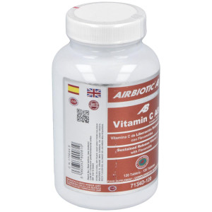 Airbiotic Vit C Ab Complex 1.000 Mg Lib. Sostenida 120 Tabletas