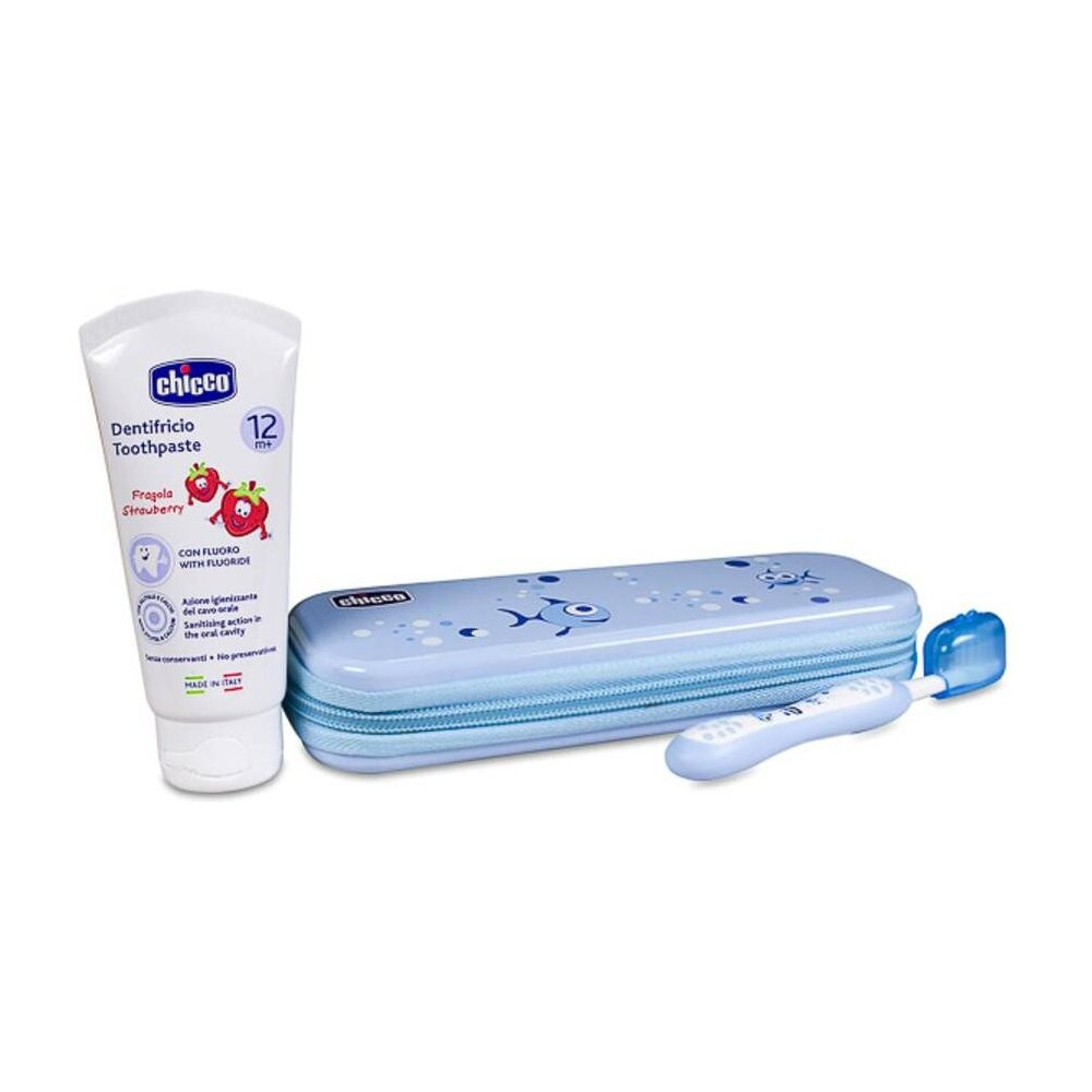 Chicco Set De Higiene Oral Azul, 1 Ud