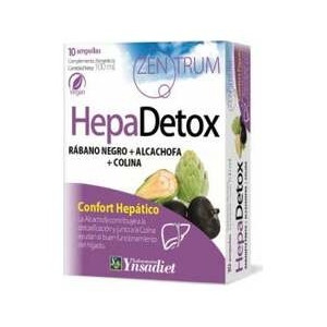 Zentrum Hepa Detox 10 Ampollas