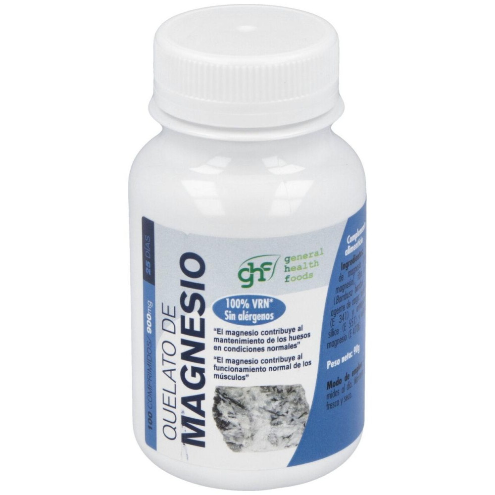 Ghf Quelato De Magnesio 800Mg 100Comp
