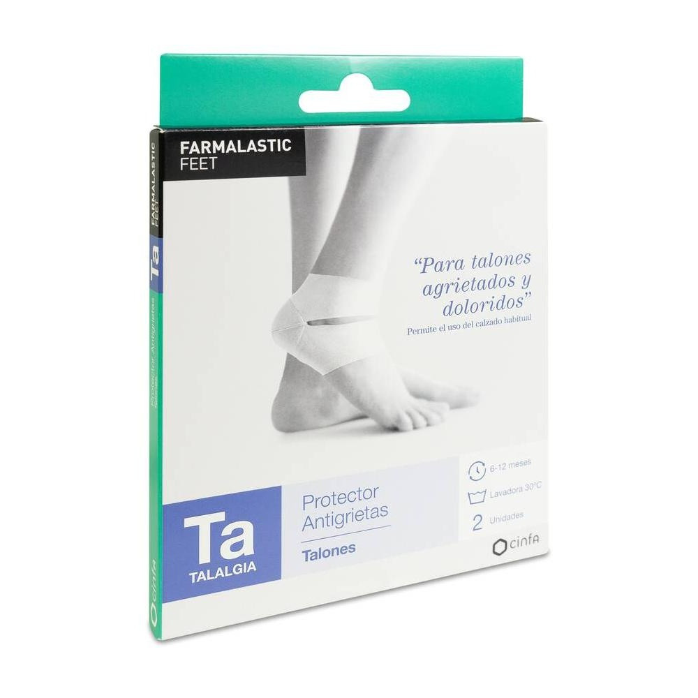 Farmalastic Protector Anti-Grietas Talla Única, 2 Uds
