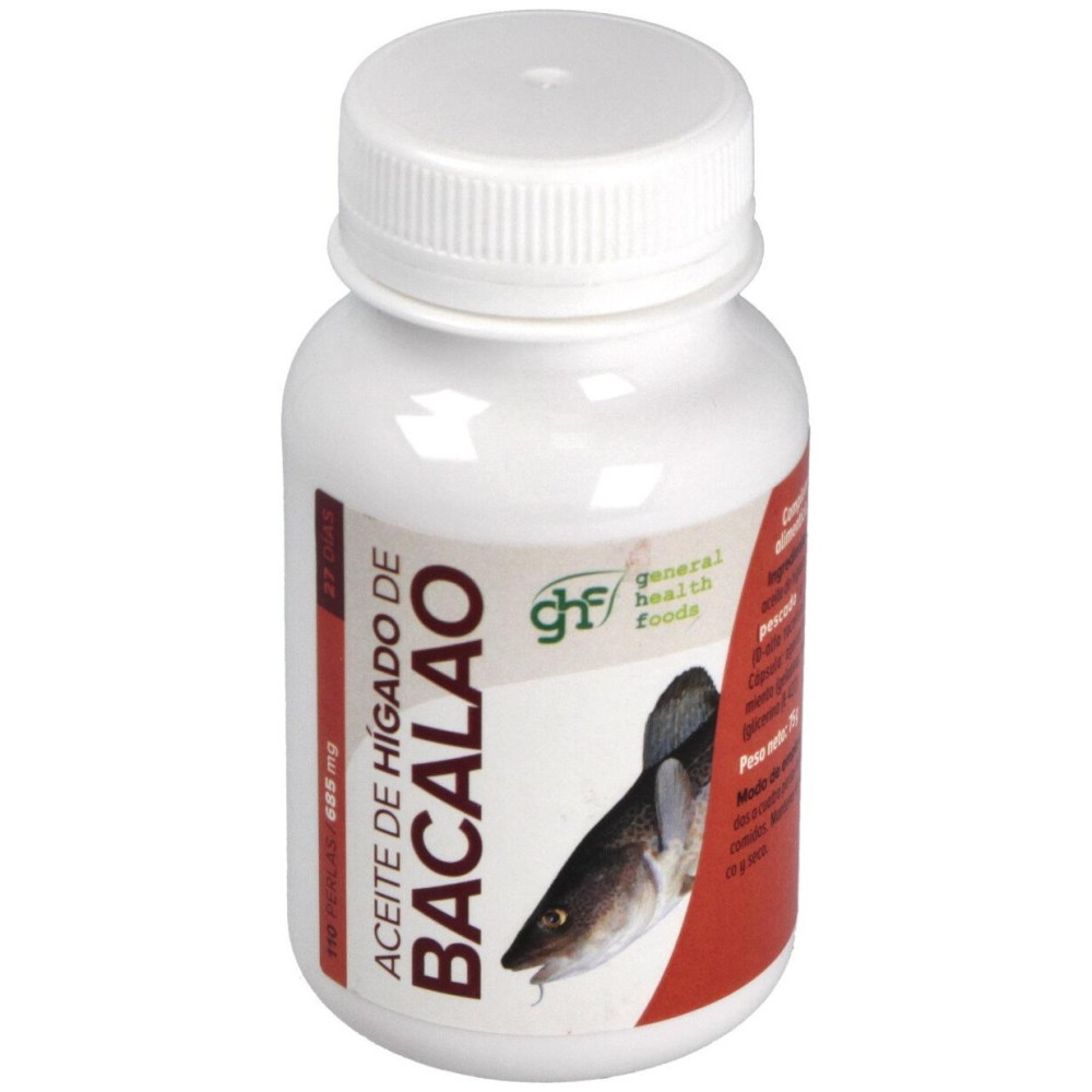 Ghf Hígado De Bacalao 700Mg 110 Perlas