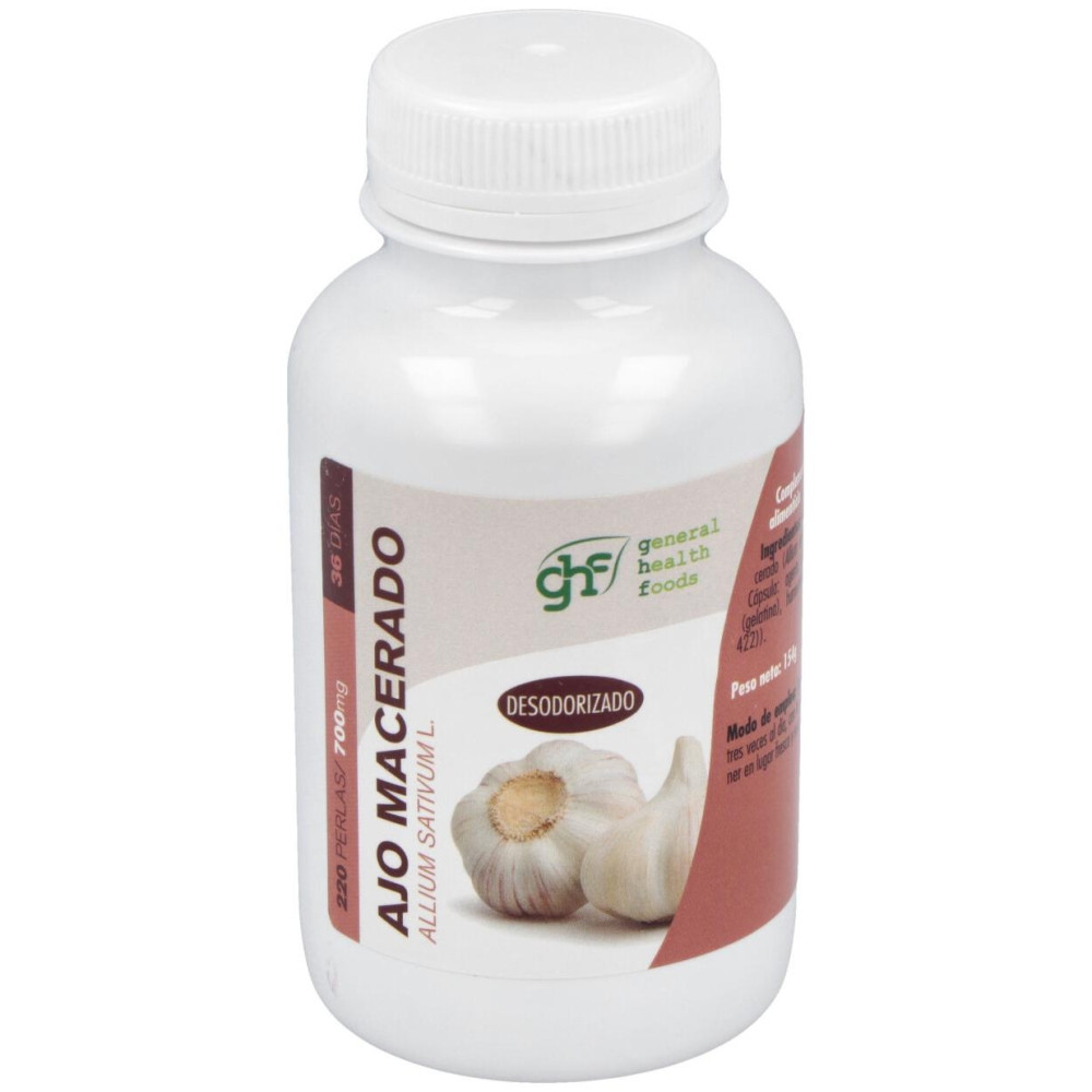 Ghf Ajo Macerado 700Mg 220 Perlas