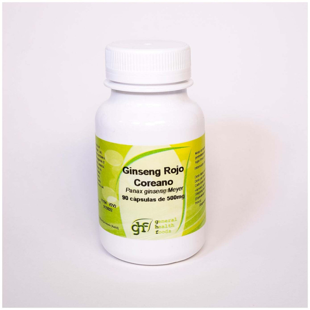 Ghf Ginseng Rojo Coreano 500Mg 90Cáps