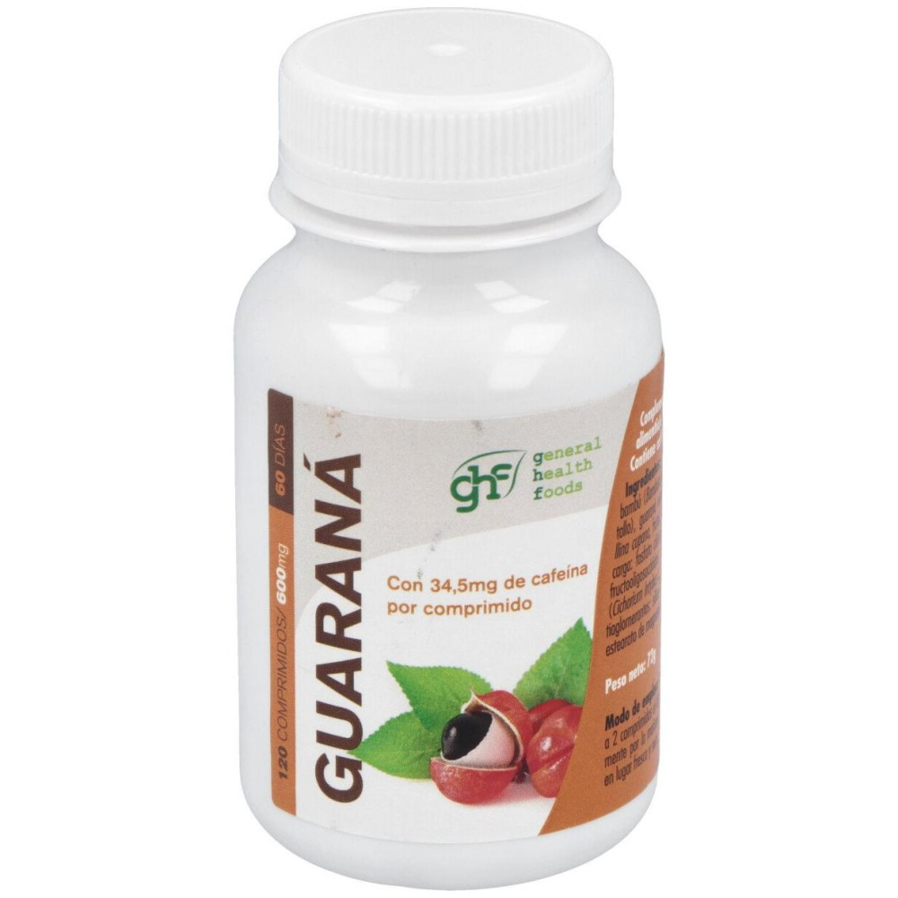 Ghf Guaraná 600Mg 120Comp
