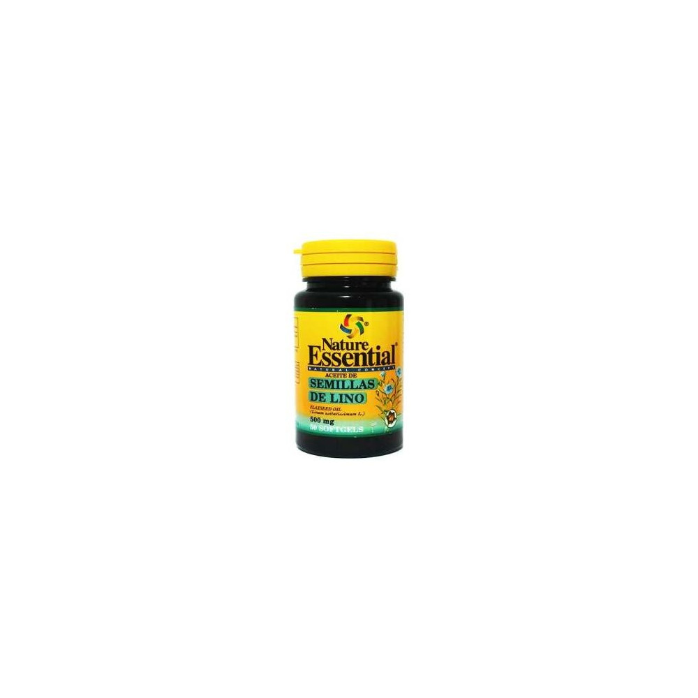 Aceite De Semillas De Lino 500Mg. 50Perlas