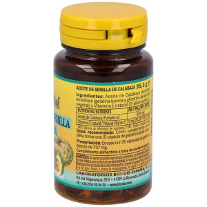 Aceite De Semillas De Calabaza 500Mg. 50Perlas