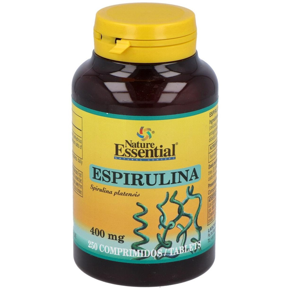 Nature Essential Espirulina 250 Tabletas