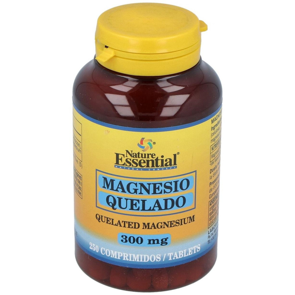 Nature Essential Magnesio Quelado 300Mg 250 Tableta