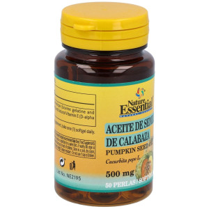 Aceite De Semillas De Calabaza 500Mg. 50Perlas
