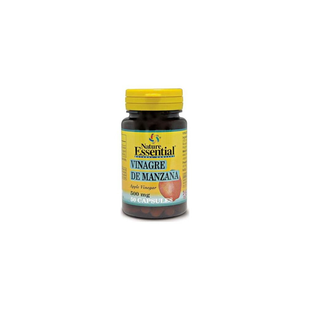 Nature Essential Vinage Manzana 500 Mg. 50Caps