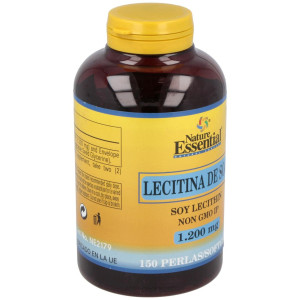 Nature Essential Lecitina Soja No Gmo Ip 1200Mg 150 Perlas