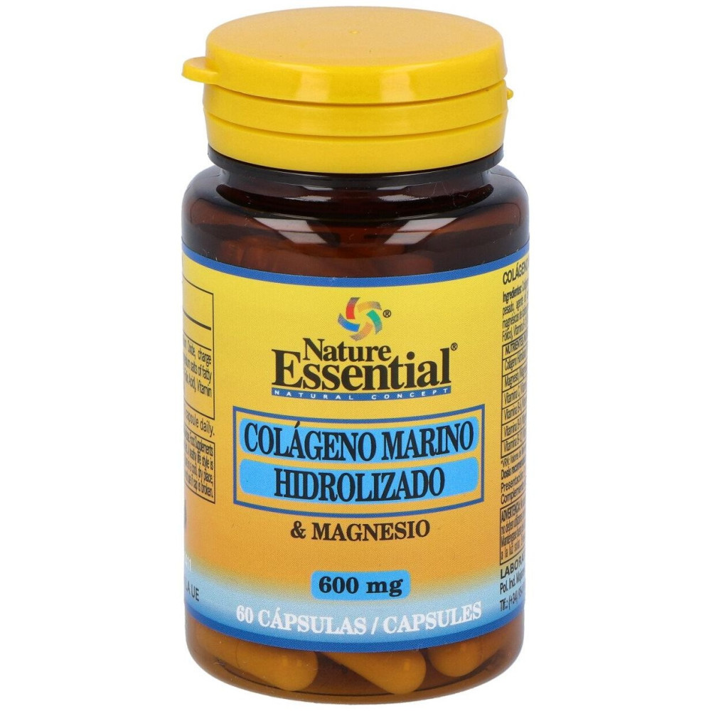 Colageno Marino Hidroliza+Magnesio 600Mg. 60Comp.