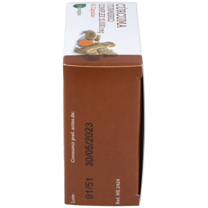 Curcuma 10.000Mg. +Jengibre+Pimienta 60Cap.