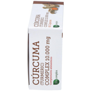 Curcuma 10.000Mg. +Jengibre+Pimienta 60Cap.