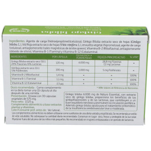 Ginkgo Biloba 6000Mg. 30Cap.