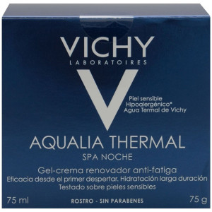Vichy Aqualia Thermal Spa Noche Gel-Crema Renovador Anti-Fatiga, 75 Ml