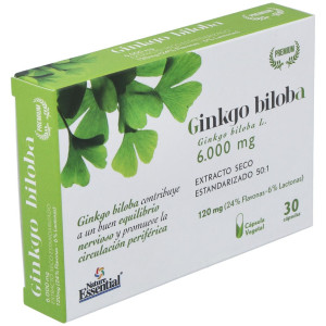 Ginkgo Biloba 6000Mg. 30Cap.