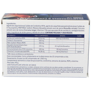 Nature Essential Glucosamine Chondroïtine Msm 60 Gélules