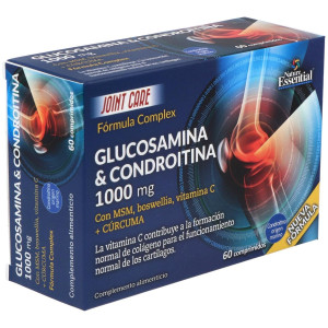 Nature Essential Glucosamine Chondroïtine Msm 60 Gélules
