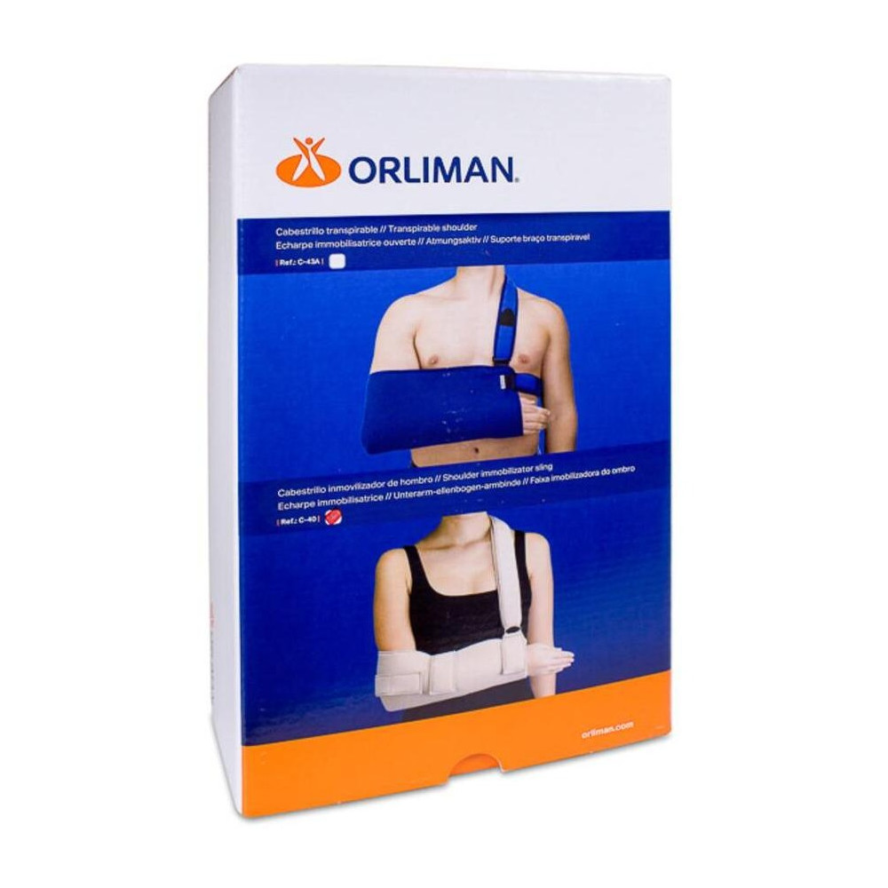 Orliman Cabestrillo Inmovilizador C-40 Beige Talla Universal, 1 Unidad