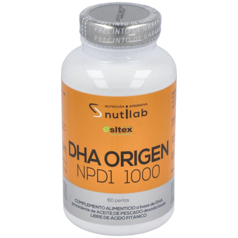Nutilab Dha Origen Npd1 1000 60 Perlas
