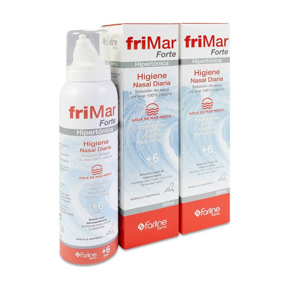 Farline Frimar Duplo Hipertónico Solución Nasal 2X120Ml