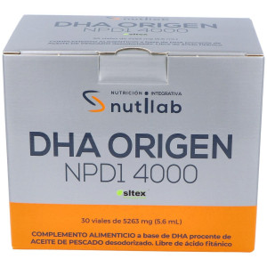 Nutilab Dha Origen Npd 4000 30 Ampollas