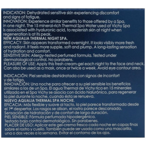 Vichy Aqualia Thermal Spa Noche Gel-Crema Renovador Anti-Fatiga, 75 Ml