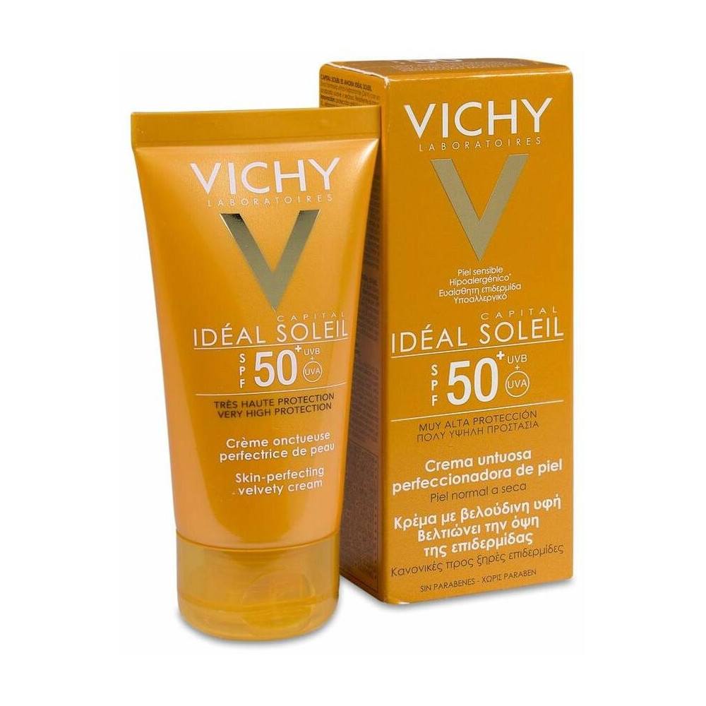 Capital Soleil Crème Onctueuse Perfectrice De Peau Spf50+ 50 Ml