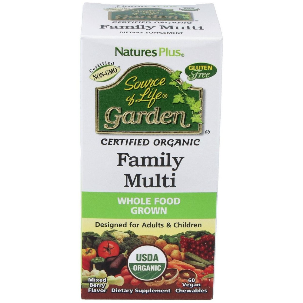 Nature'S Plus Garden Family Multivitaminico 60Comp