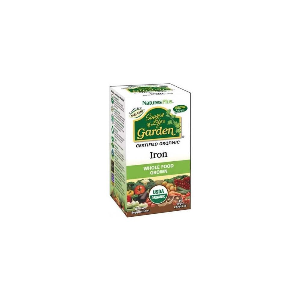 Garden Source Of Life Iron Hierro 30Cap.