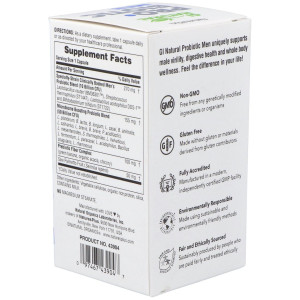 Gi Natural Probiotic Men 30Cap.