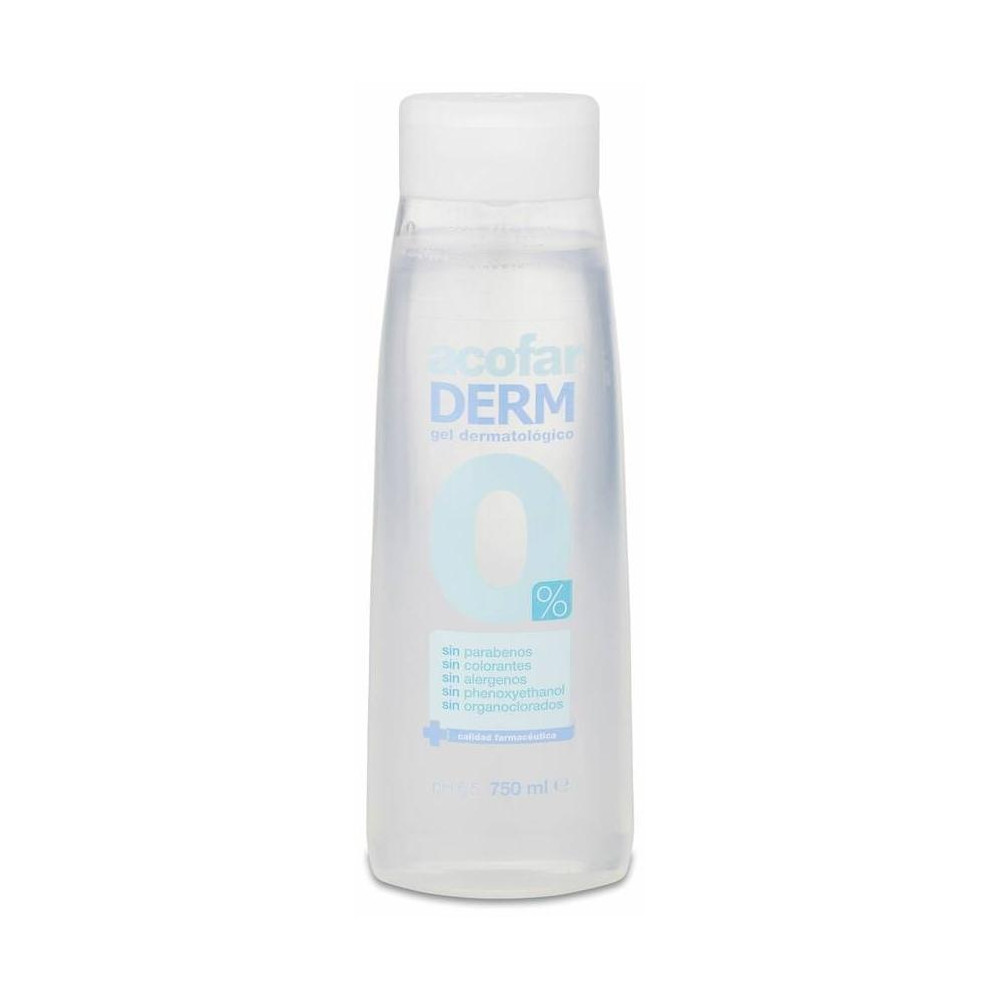 Acofarderm Gel Dermatológico 0%, 750 Ml