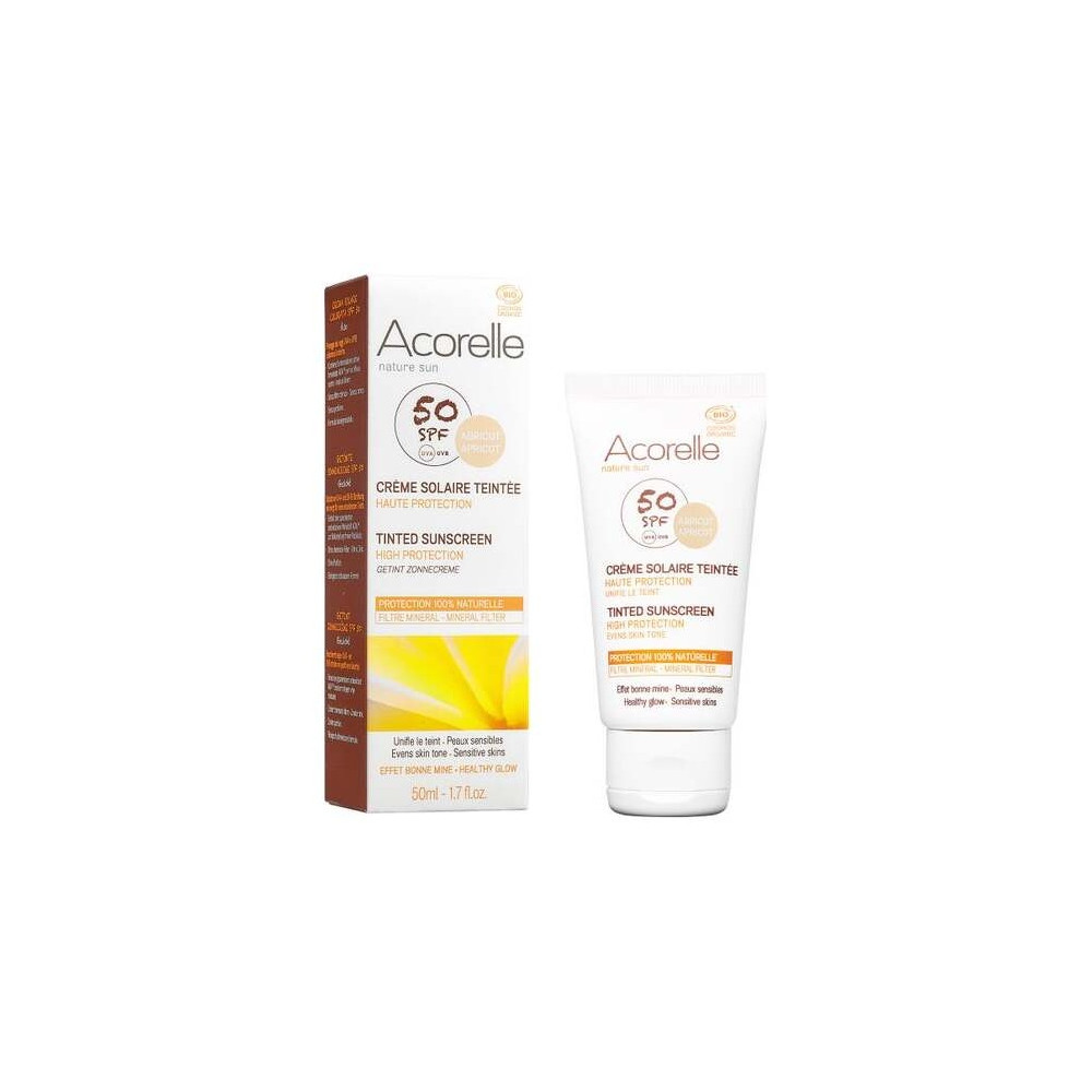 Acorelle Crema Facial Color Spf50 Claro 50Ml