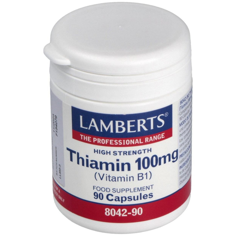 Vitamina B-1 100 Mg.(Tiamina) 90 Cap.