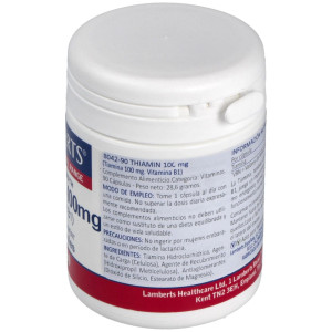 Vitamina B-1 100 Mg.(Tiamina) 90 Cap.